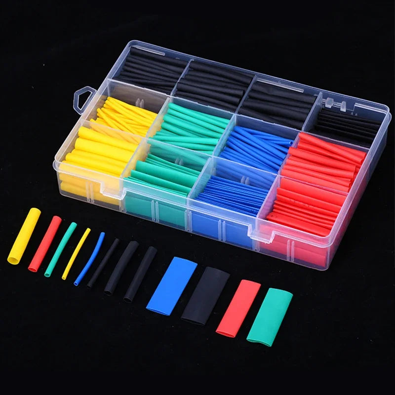 Heat Shrink Tube Kit 21 Shrink Ratio Flame Retardant Tubing For Electrical Wires Cables  DIY Repair 2