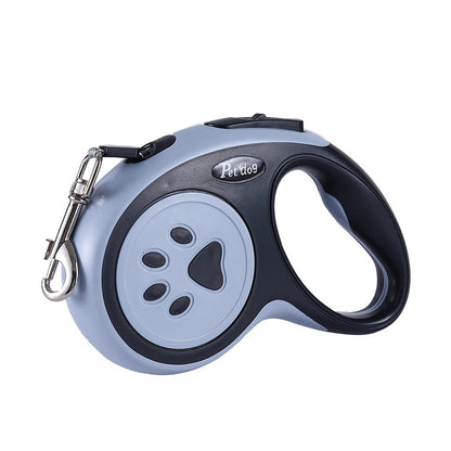 Automatic Retractable Nylon Dog Leash Durable Extending Cat Lead for Puppy Walking & Running