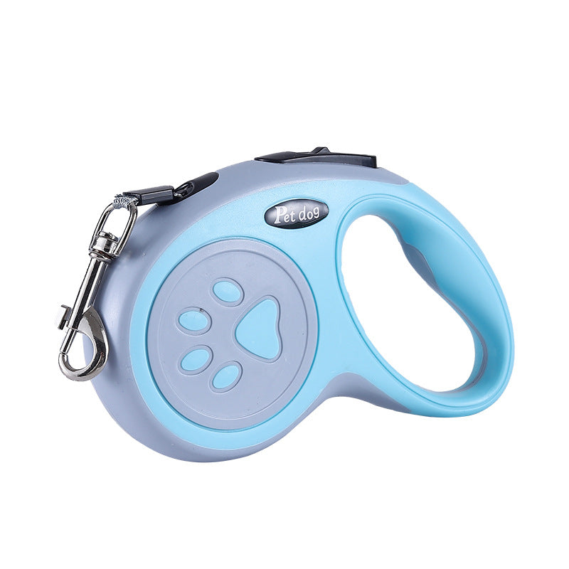 Automatic Retractable Nylon Dog Leash Durable Extending Cat Lead for Puppy Walking & Running