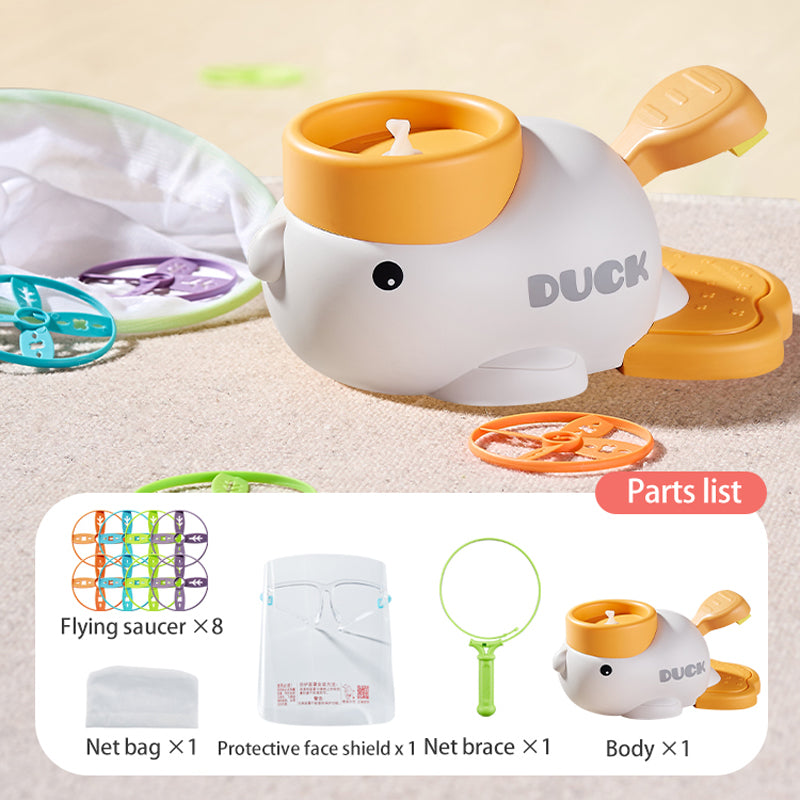 Air Rocket Launcher Toy For Kids Outdoor Soaring Rocket Flying Disc  Foot Launcher For Active Play 5