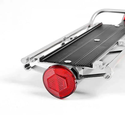 Quick Release Bike Cargo Rack Rear Bicycle Rack Aluminium Alloy Luggage Carrier 15kg Capacity 5
