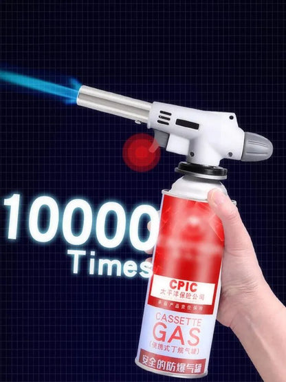Adjustable Flame Butane Gas Torch With Auto Ignition Portable Blow Torch For BBQ Camping Cooking We 3