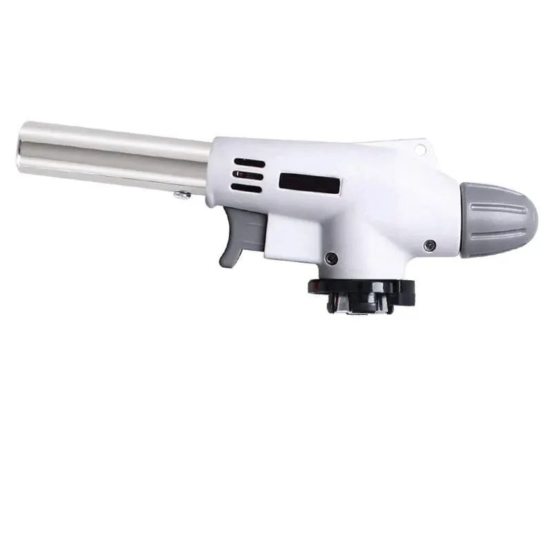 Adjustable Flame Butane Gas Torch With Auto Ignition Portable Blow Torch For BBQ Camping Cooking We 5
