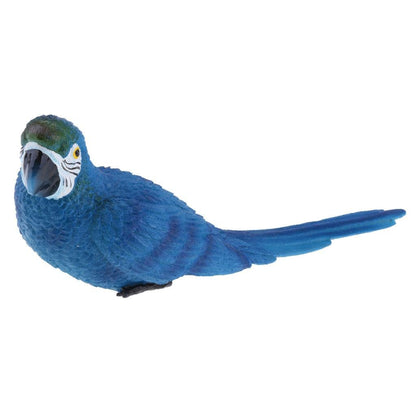 Whimsical Resin Parrot Wall Sculpture  Garden  Home TreeMounted Decoration 8