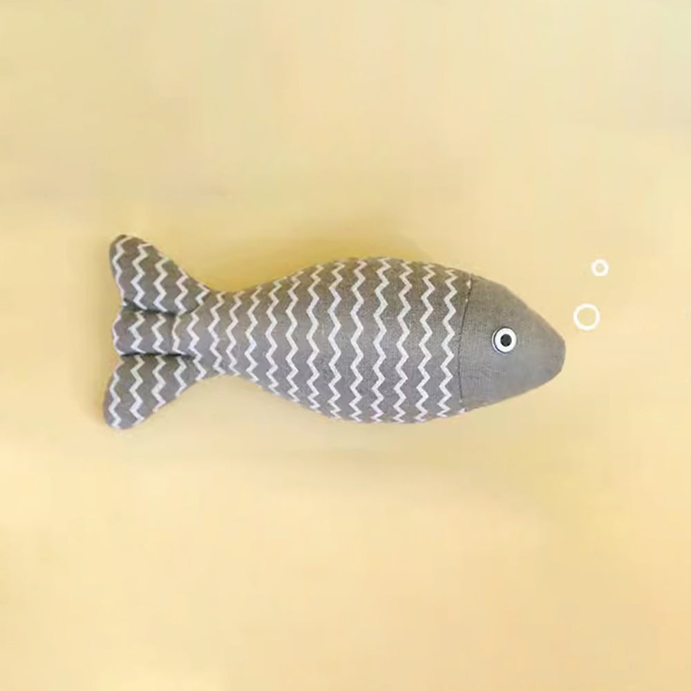 Interactive Cat Fish Toy Plush Catnip Simulation Fish For Kittens  Cats 8