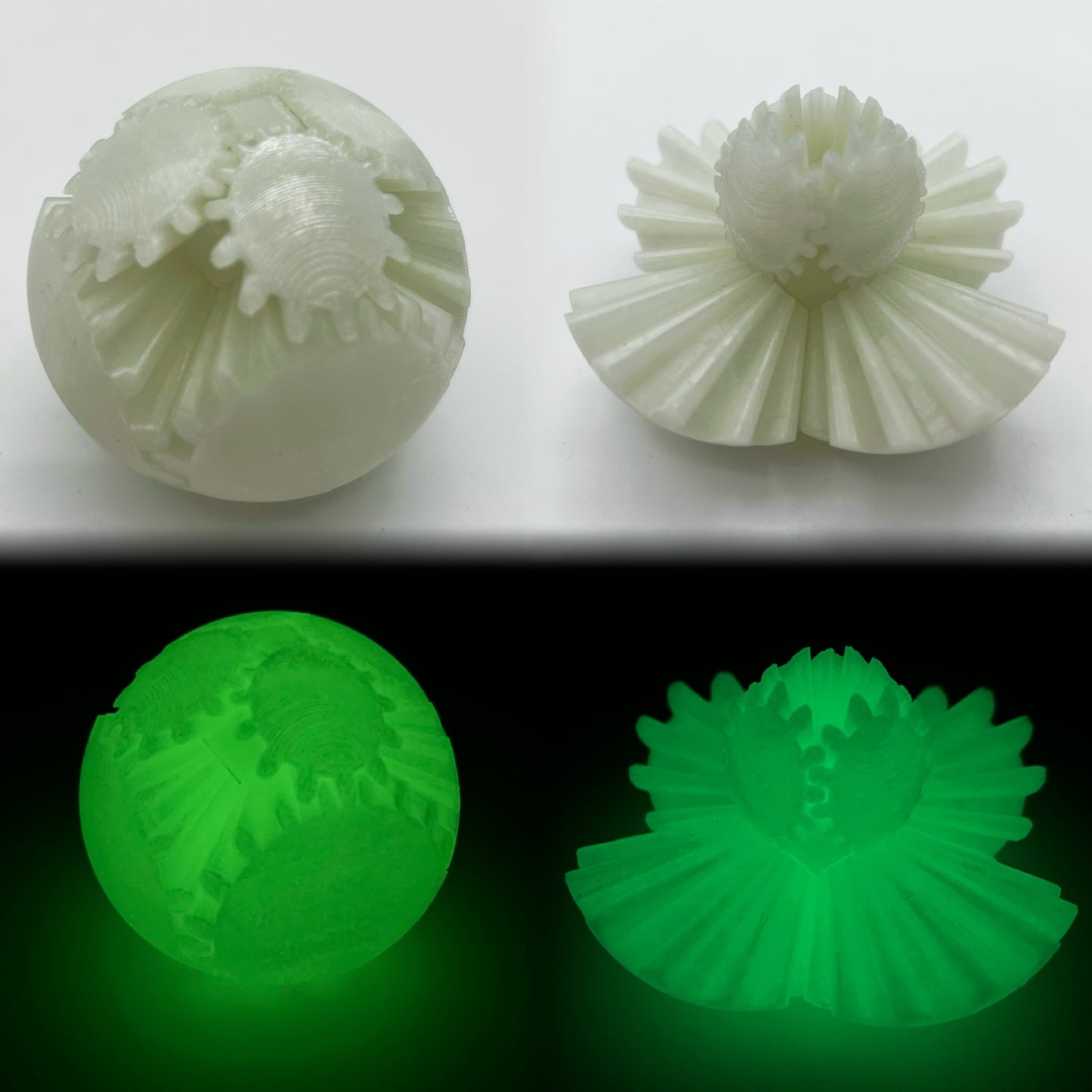Gear Ball 3D Printed Fidget Toy Spin Ball Stress Relief Desk Toy For Adults  Kids 5