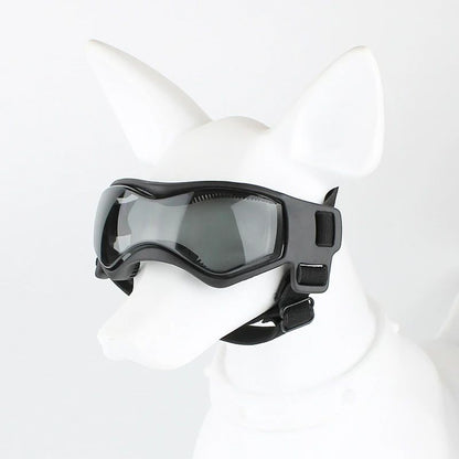UV Protection Dog Sunglasses Soft Adjustable Pet Goggles For Small Medium Breeds Comfortable Puppy  2