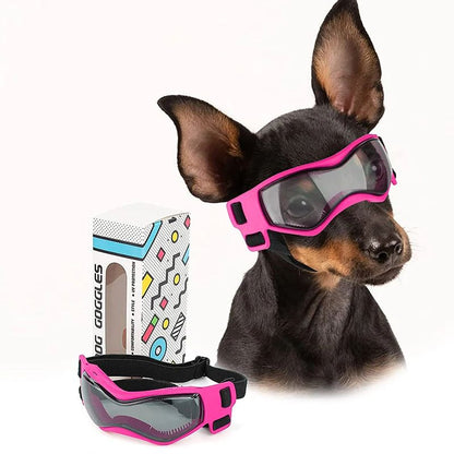 UV Protection Dog Sunglasses Soft Adjustable Pet Goggles For Small Medium Breeds Comfortable Puppy  6