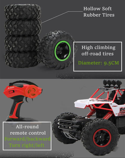 HighSpeed 4WD RC Car For Kids  OffRoad Buggy With 24GHz Remote Control 6