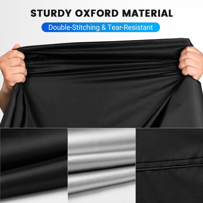 Premium Waterproof Motorcycle Cover All Season Dustproof, UV Protective Outdoor/Indoor Scooter Cover