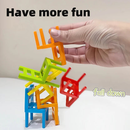 Mini Plastic Stacking Chairs Fun Learning Toys For Toddlers Family Bonding Activities  Concentratio 1
