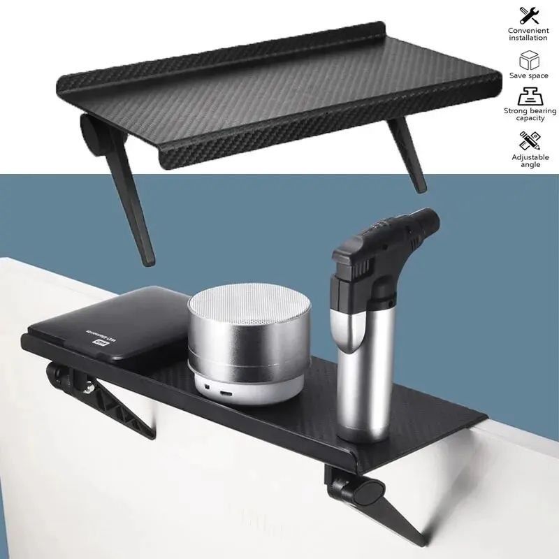 Hot Selling Computer  TV Screen Storage Rack  Wireless Router  SetTop Box Shelf NoDrill NonSlip Bra 2