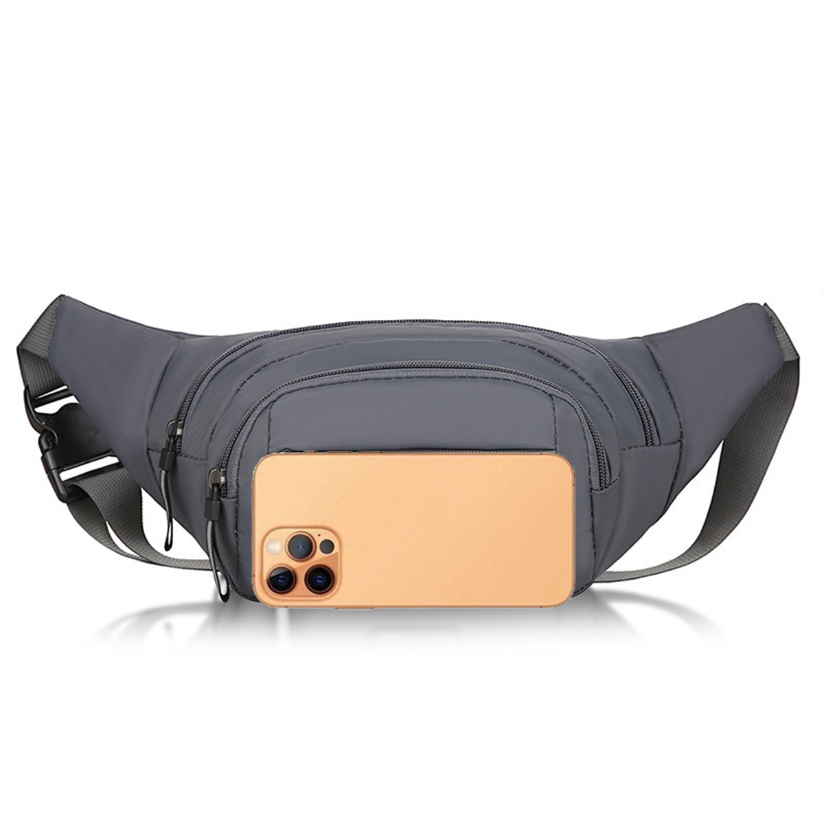Mens Canvas Fit Waistpack Mobile AntiTheft Sports Running Belt For Outdoor Leisure  Travel 3