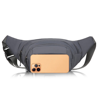 Mens Canvas Fit Waistpack Mobile AntiTheft Sports Running Belt For Outdoor Leisure  Travel 3