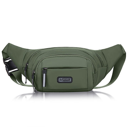 Mens Canvas Fit Waistpack Mobile AntiTheft Sports Running Belt For Outdoor Leisure  Travel 5