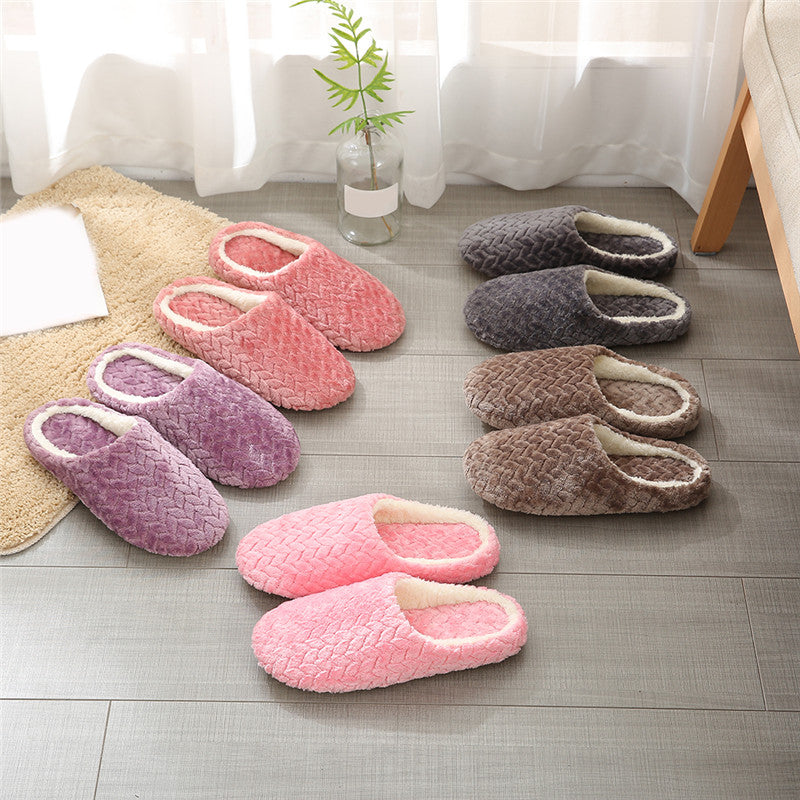 Cozy Winter House Slippers NonSlip Memory Foam Cat Design For Women Men  Kids 2