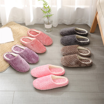 Cozy Winter House Slippers NonSlip Memory Foam Cat Design For Women Men  Kids 2