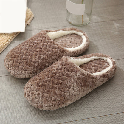 Cozy Winter House Slippers NonSlip Memory Foam Cat Design For Women Men  Kids 4