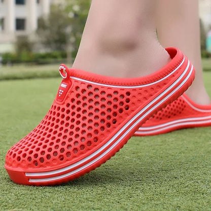 Men Comfortable Pool Sandals SlipOn Garden Clogs Summer Outdoor Beach Shoes Casual Water Shower Sli 4
