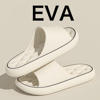 Super Light Soft EVA Slippers Colorful Simple Fashion Slides For Indoor  Bathroom Use 2