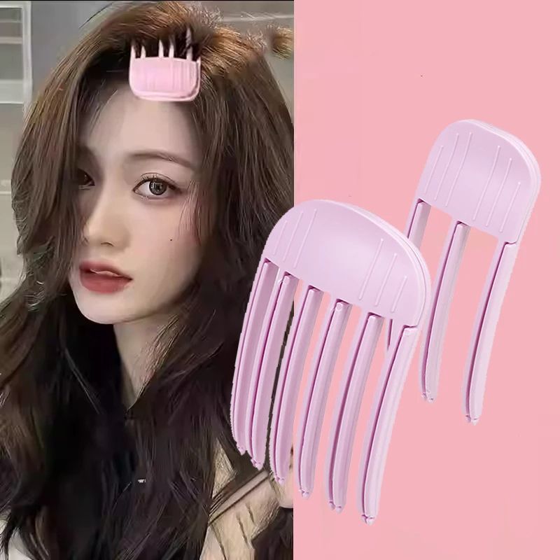 Fluffy Hairpin Curling Bangs Clips  Volumizing Hair Root Clips For Women Heatless Hair Roller For N 1