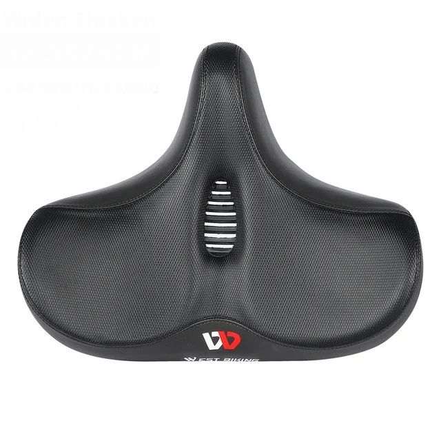 BIKING Ergonomic Soft Bicycle Saddle  Wide Thick Cushion Pad For MTB  Road Bikes Comfortable Breath 1
