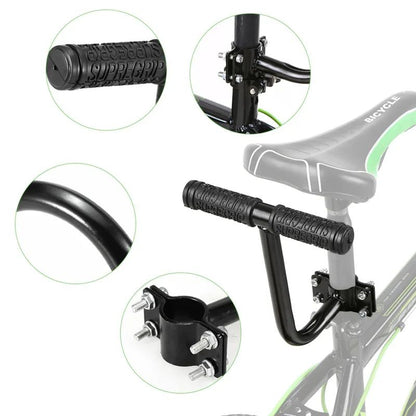 Bicycle Rear Seat Cushion  PU Leather WaterResistant Soft Padding With Backrest For Children  Fits  2