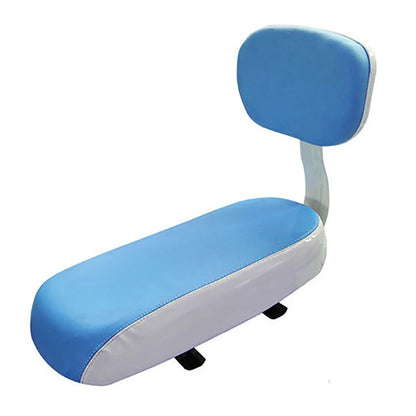 Bicycle Rear Seat Cushion  PU Leather WaterResistant Soft Padding With Backrest For Children  Fits  3