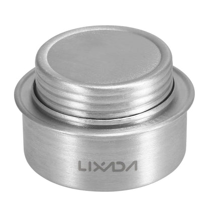 Camping Stove Portable Mini Aluminum Alcohol Stove With Lid Ultralight Outdoor Cooking Gear For Hik 2