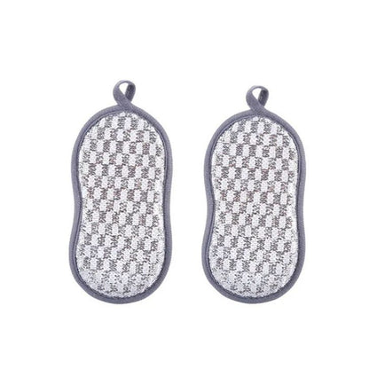 Premium Kitchen Cleaning Sponge Double Sided Sponge Scrubber For Dishwashing Scouring Pad Dish Clot 6