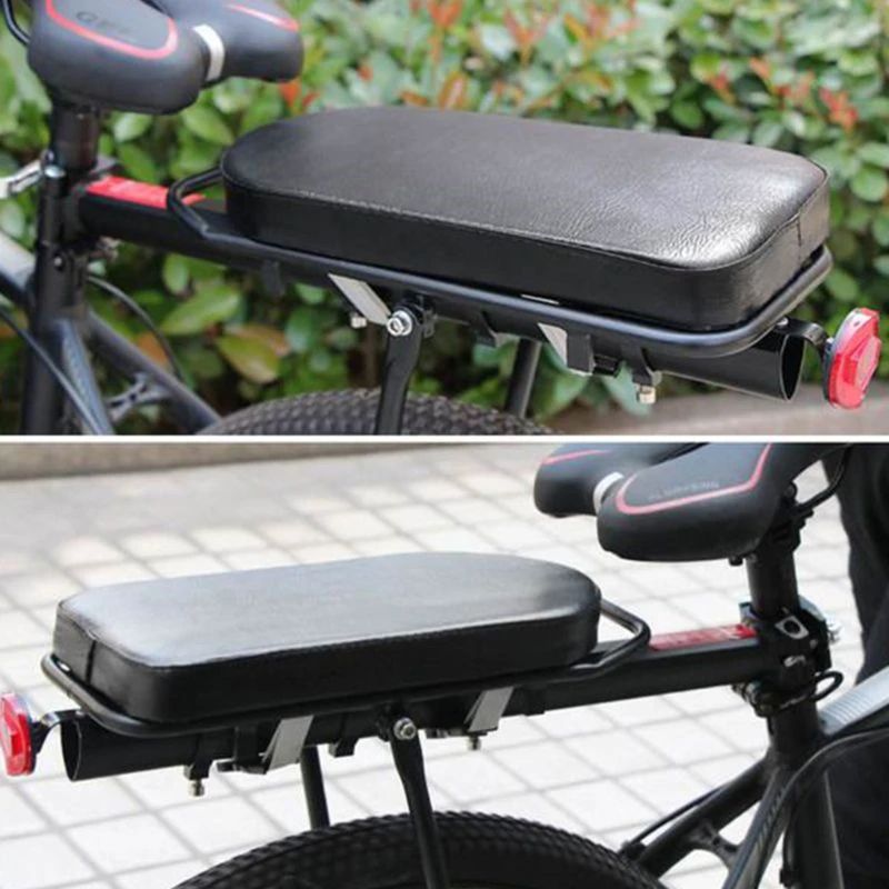 Mountain Bicycle Rear Cushion Backrest Seat For Passenger Electric Bike Childrens Seat Pad With Foo 1