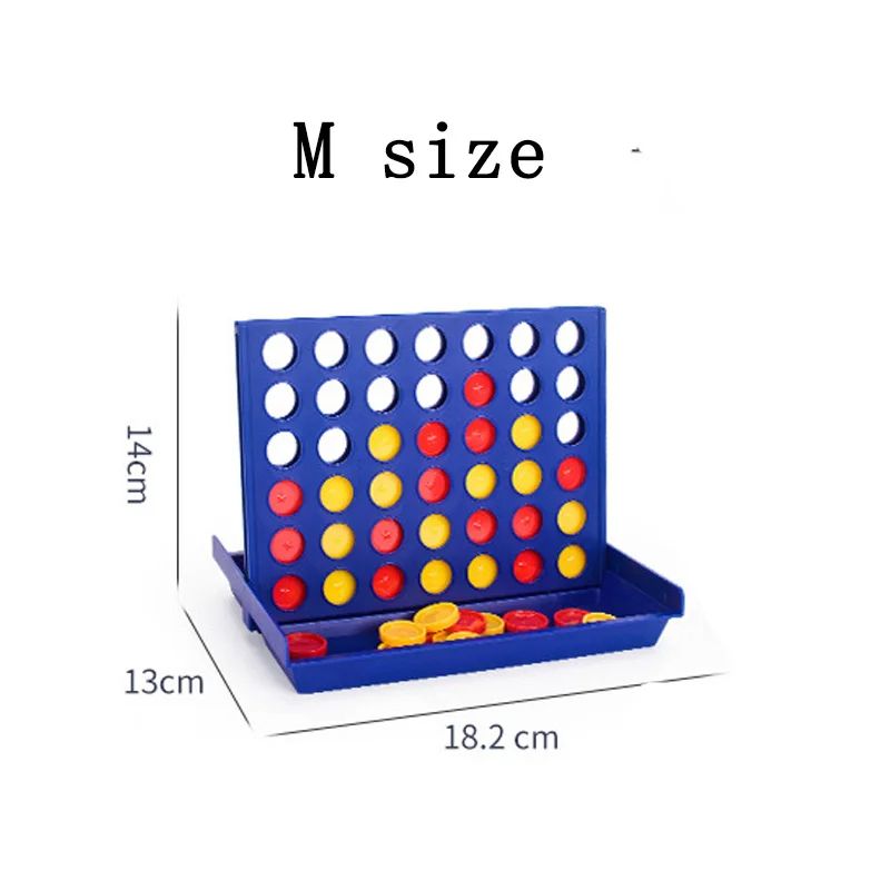 Foldable Connect In A Line Board Game Educational Puzzle  Family Party Chess Toy Early Thinking Tra 7