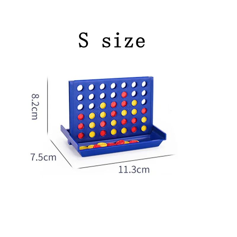 Foldable Connect In A Line Board Game Educational Puzzle  Family Party Chess Toy Early Thinking Tra 6