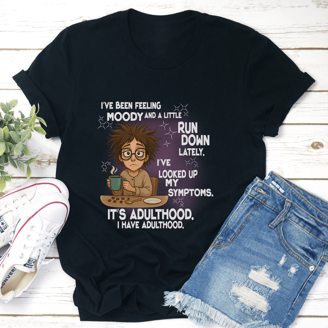 Ive Been Feeling Moody And A Little Run Down Lately Tee 2