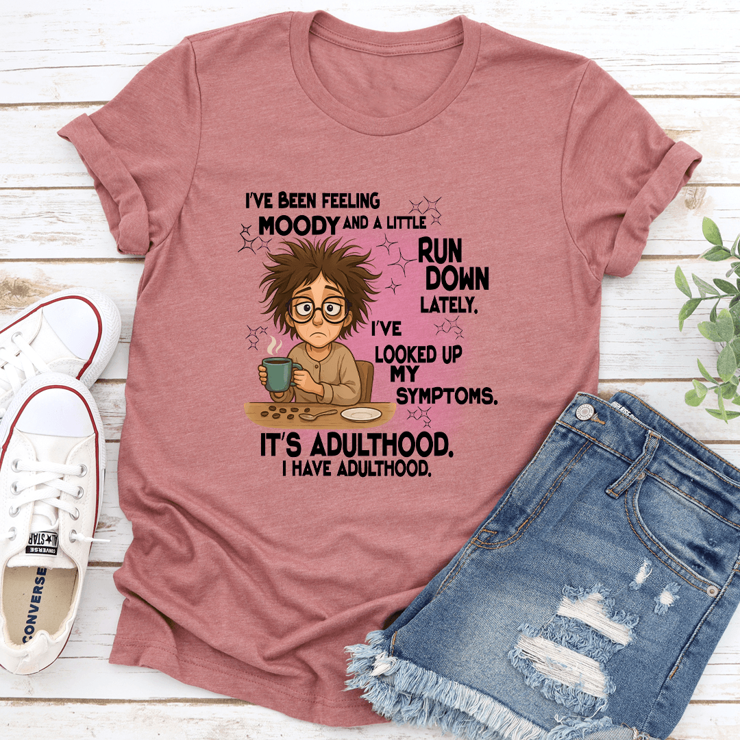 Ive Been Feeling Moody And A Little Run Down Lately Tee 3