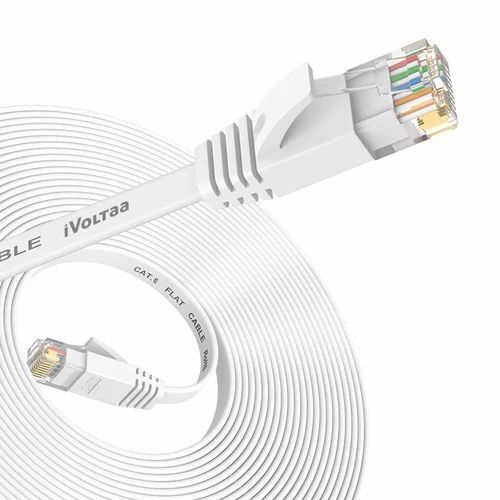HENGSUR HighSpeed Flat Cat6 Ethernet Cable  5M To 30M RJ45 LAN Patch Cord For Router Modem And Gami 2