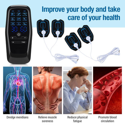 PhysioPulse Digital TENS EMS Therapy Device  Portable Muscle Stimulator For Pain Relief And Recover 4
