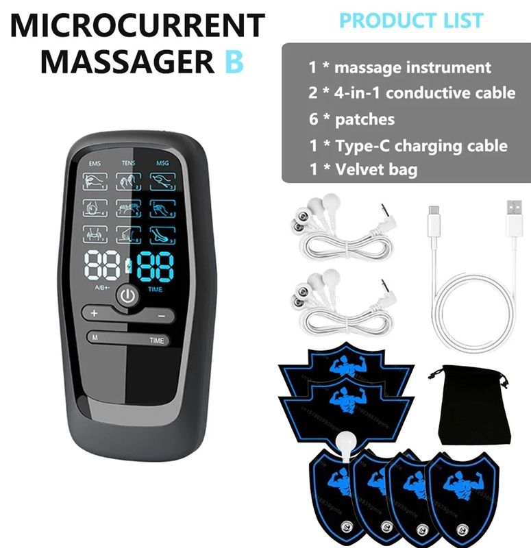 PhysioPulse Digital TENS EMS Therapy Device  Portable Muscle Stimulator For Pain Relief And Recover 2