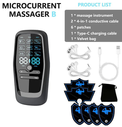 PhysioPulse Digital TENS EMS Therapy Device  Portable Muscle Stimulator For Pain Relief And Recover 2