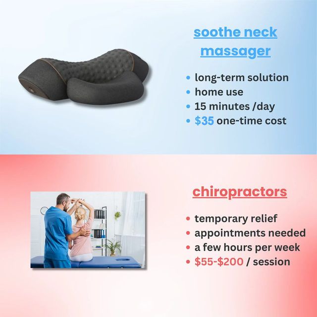 Okayso Heated Neck Massager Pillow  Cervical Traction  Vibration Therapy For Neck And Shoulder 5
