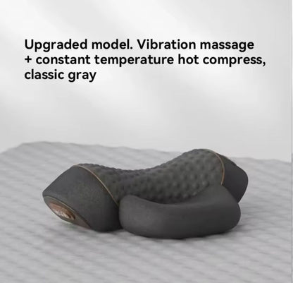 Okayso Heated Neck Massager Pillow  Cervical Traction  Vibration Therapy For Neck And Shoulder 2