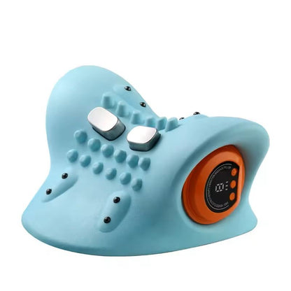 Electric Neck Stretcher With Heating And Cervical Traction Massage 1