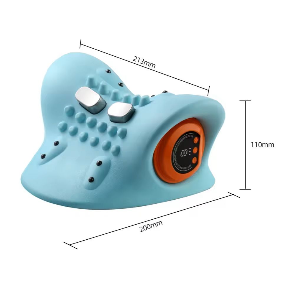 Electric Neck Stretcher With Heating And Cervical Traction Massage 4