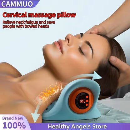 Electric Neck Stretcher with Heating and Cervical Traction Massage