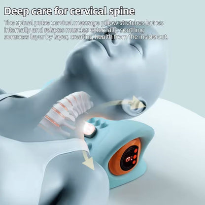 Electric Neck Stretcher With Heating And Cervical Traction Massage 6