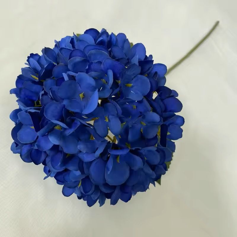 Silk Hydrangea Bouquet With Big Blooms For Home And Wedding Decor 8