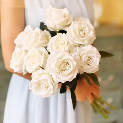 Artificial Rose Flower Stems For Home And Wedding Decoration 4