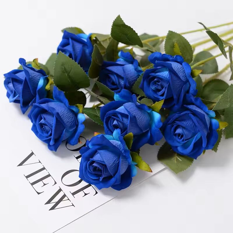 Artificial Rose Flower Stems For Home And Wedding Decoration 13