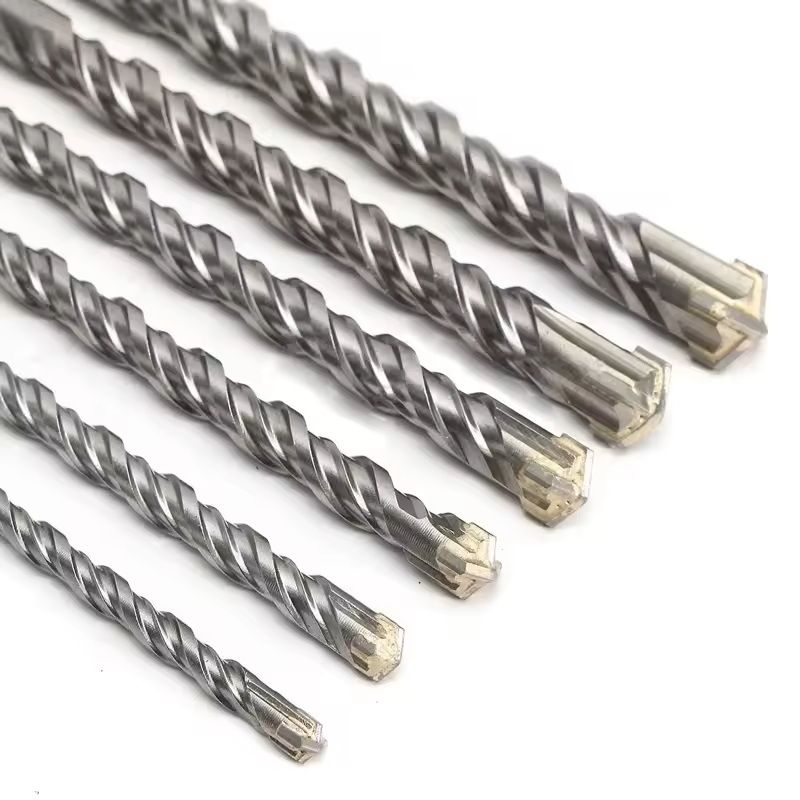 Electric Hammer Drill Bits for Concrete and Stone SDS Plus Tungsten Steel