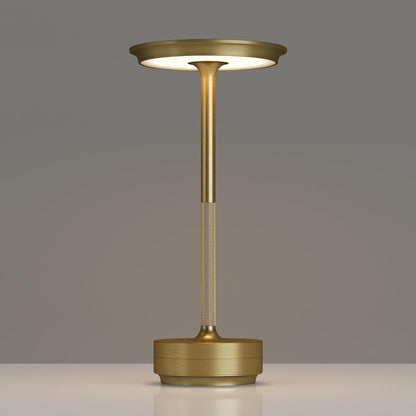 Wireless Touch Dimming LED Table Lamp  Rechargeable Ambient Light For Home Bar  Restaurant 8